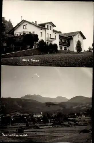 Foto Ak Bernau am Chiemsee, Haus Bauer, Panorama