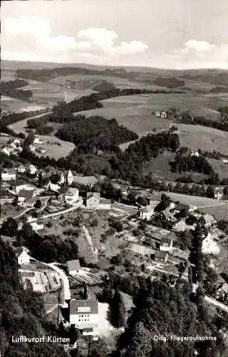 Ak Kürten in Nordrhein Westfalen, Panorama, Fliegeraufnahme