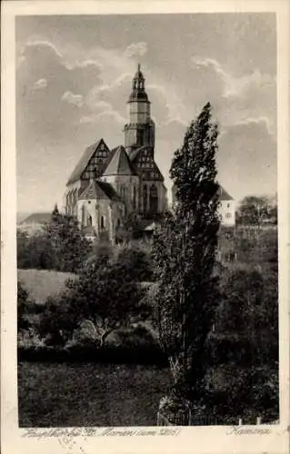 Ak Kamenz in Sachsen, Hauptkirche St. Marien