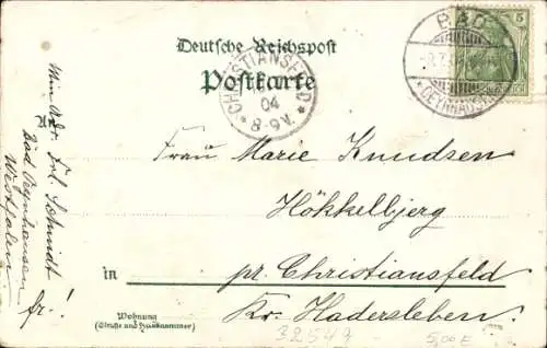 Ak Bad Oeynhausen in Westfalen, am Biel