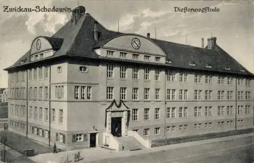 Ak Schedewitz Zwickau in Sachsen, Diesterwegschule