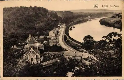 Ak lebt an der Maas Wallonie Namur, Panorama