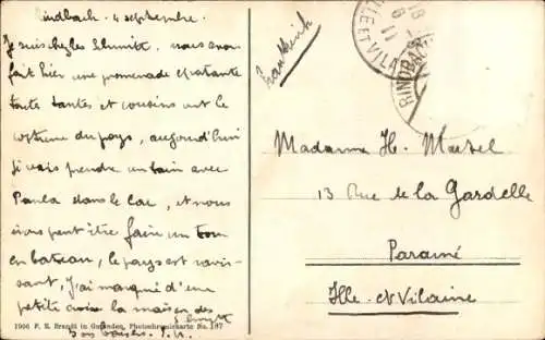 Ak Ebensee in Oberösterreich, Rindbach, Panorama