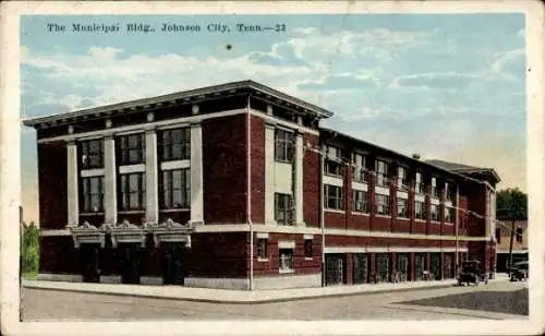 Ak Johnson City Tennessee USA, The Municipal Bldg.