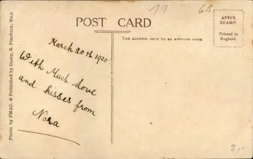 Ak London Borough New Southgate, Nähe GNR, Straße