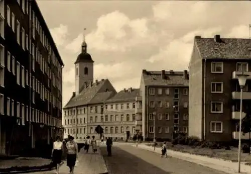 Ak Anklam in Mecklenburg Vorpommern, Straße des nationalen Aufbaus