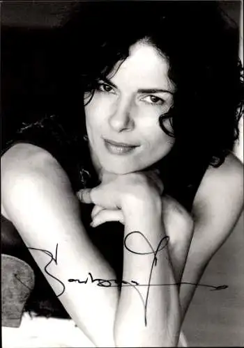 Ak Schauspielerin Barbara Auer, Portrait, Autogramm