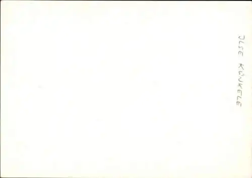 Ak Schauspielerin Ilse Künkele, Portrait, Autogramm