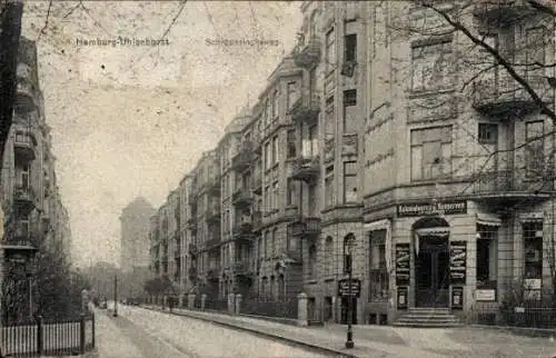 Ak Hamburg Nord Uhlenhorst, Schrötteringksweg, Kolonialwaren u. Konserven J.P. Henning