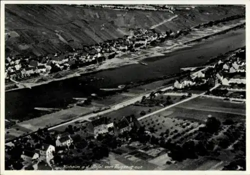 Ak Kinheim an der Mosel, Fliegeraufnahme