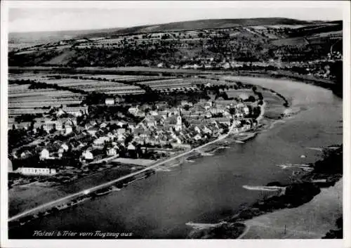 Ak Pfalzel Trier an der Mosel, Fliegeraufnahme