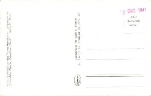 Ak Uhingen an der Fils, Fliegeraufnahme