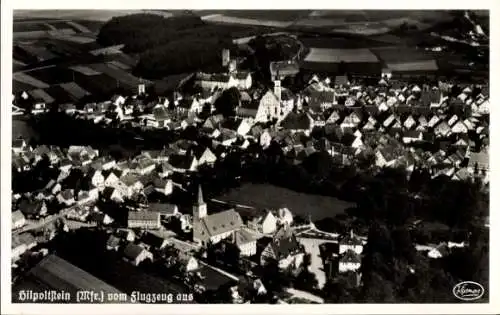 Ak Hiltpoltstein in Oberfranken Bayern, Fliegeraufnahme