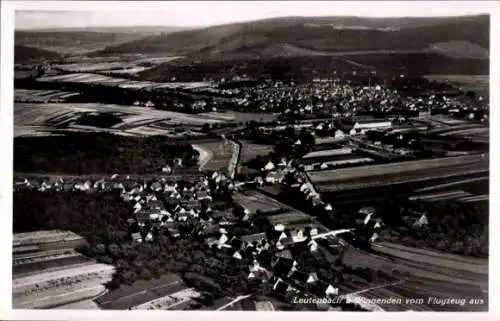 Ak Nellmersbach Leutenbach in Württemberg, Fliegeraufnahme