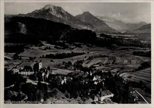 Ak Neubeuern in Oberbayern, Fliegeraufnahme