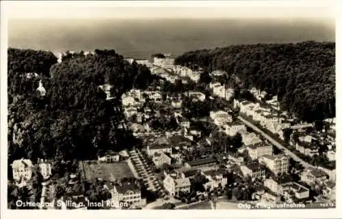 Ak Ostseebad Sellin auf Rügen, Fliegeraufnahme