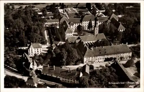 Ak Bad Schussenried in Oberschwaben, Fliegeraufnahme