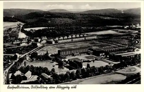 Ak Kaiserslautern in der Pfalz, Ausstellung, Fliegeraufnahme