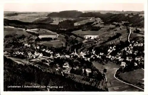 Ak Leinstetten Dornhan im Schwarzwald, Fliegeraufnahme