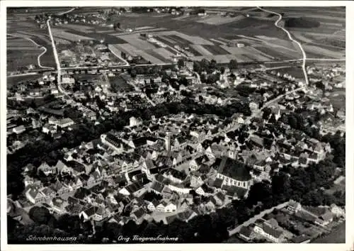 Ak Schrobenhausen in Oberbayern, Fliegeraufnahme