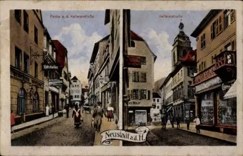 Ak Neustadt an der Haardt Neustadt an der Weinstraße, Kellereistraße