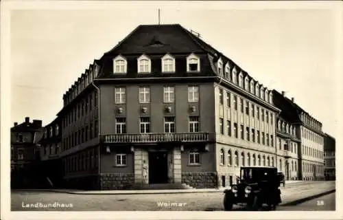 Ak Weimar in Thüringen, Landbundhaus