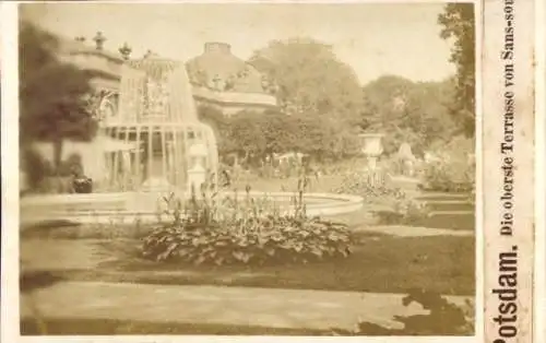 CdV Potsdam Sanssouci, oberste Terrasse