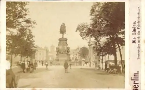 CdV Berlin Mitte, Unter den Linden, Friedrichsstatue