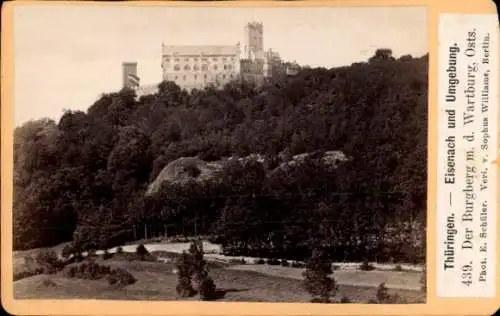 CdV Lutherstadt Eisenach in Thüringen, Burgberg, Wartburg