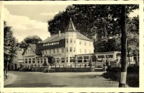 Ak Bad Iburg am Teutoburger Wald, Waldhotel Felsenkeller