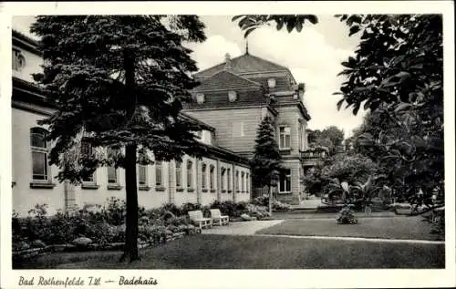 Ak Bad Rothenfelde am Teutoburger Wald, Badehaus