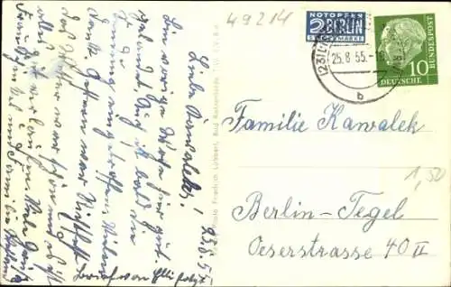 Ak Bad Rothenfelde am Teutoburger Wald, Badehaus