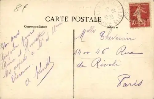 Ak Marly le Roi Yvelines, Propriete de Victorien Sardou