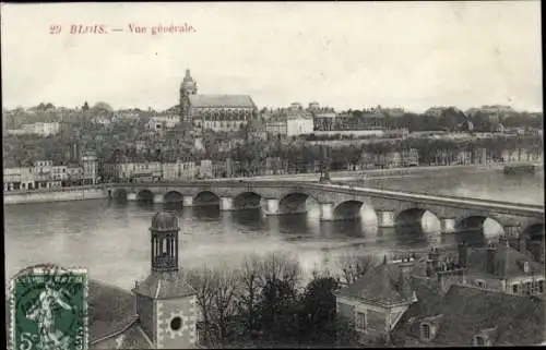 Ak Blois Loir et Cher, Panorama