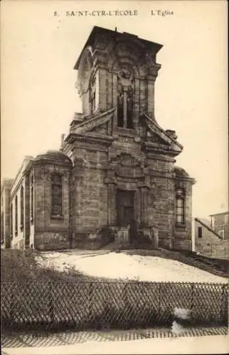 Ak Saint Cyr l'Ecole Yvelines, Kirche