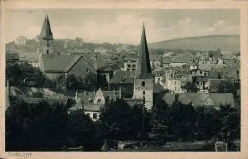 Ak Iserlohn im Märkischen Kreis, Panorama, Türme