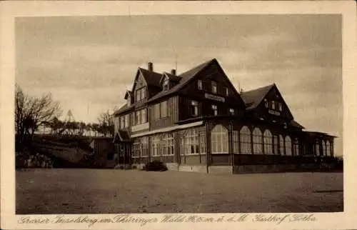 Ak Brotterode Trusetal in Thüringen, Blick zum Gasthof Gotha