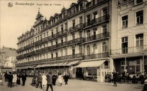 Ak Blankenberghe Blankenberge Westflandern, Grand Hotel de l'Ocean