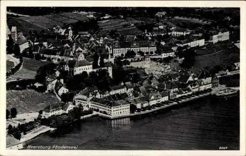 Ak Meersburg am Bodensee, Gesamtansicht