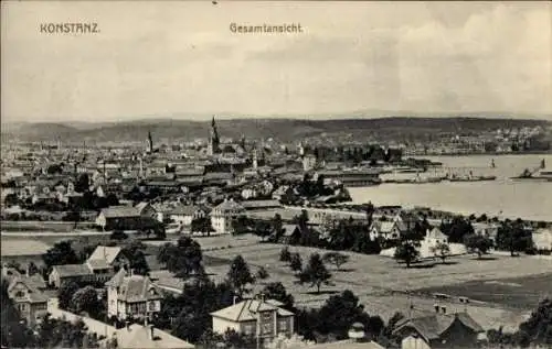 Ak Konstanz am Bodensee, Gesamtansicht der Stadt