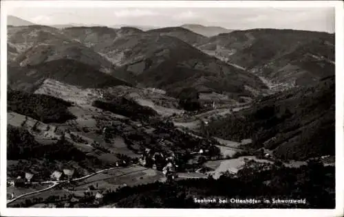 Ak Seebach in Baden Schwarzwald, Seebachtal, Panorama