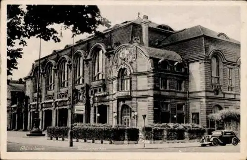 Ak Mannheim in Baden, Rosengarten