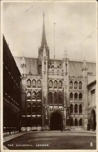 Ak London City England, Guildhall