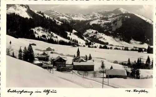 Ak Balderschwang im Allgäu, Gasthaus-Pension Kienle