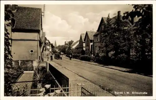 Ak Bünde in Westfalen, Klinkstraße