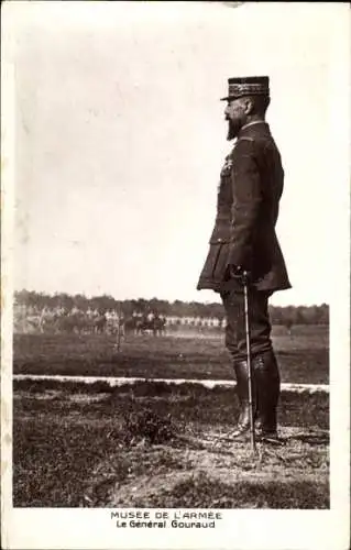 Ak Französischer General Henri Gouraud