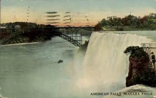 Ak Niagara Falls New York USA, American Falls