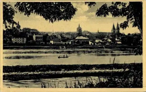 Ak Roudnice nad Labem Raudnitz an der Elbe Reg. Aussig, Gesamtansicht