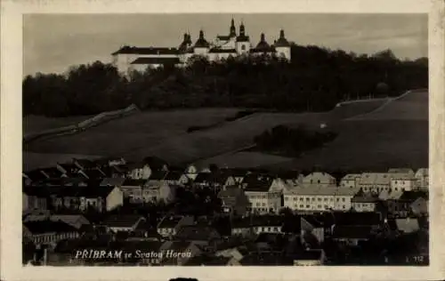 Ak Příbram Pibrans Mittelböhmen, Kloster Svatá Hora, Wallfahrtsort