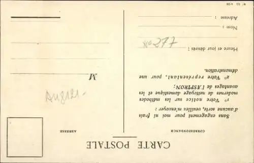 Ak Reklame, Aspiron Staubsauger